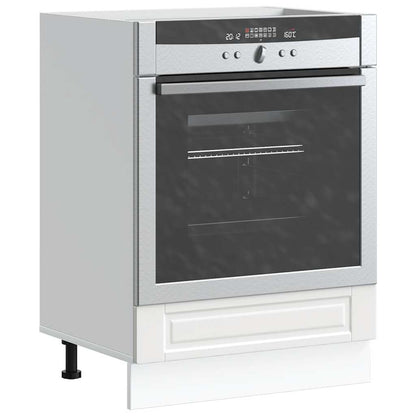 vidaXL Oven Cabinet Porto White Engineered Wood 1