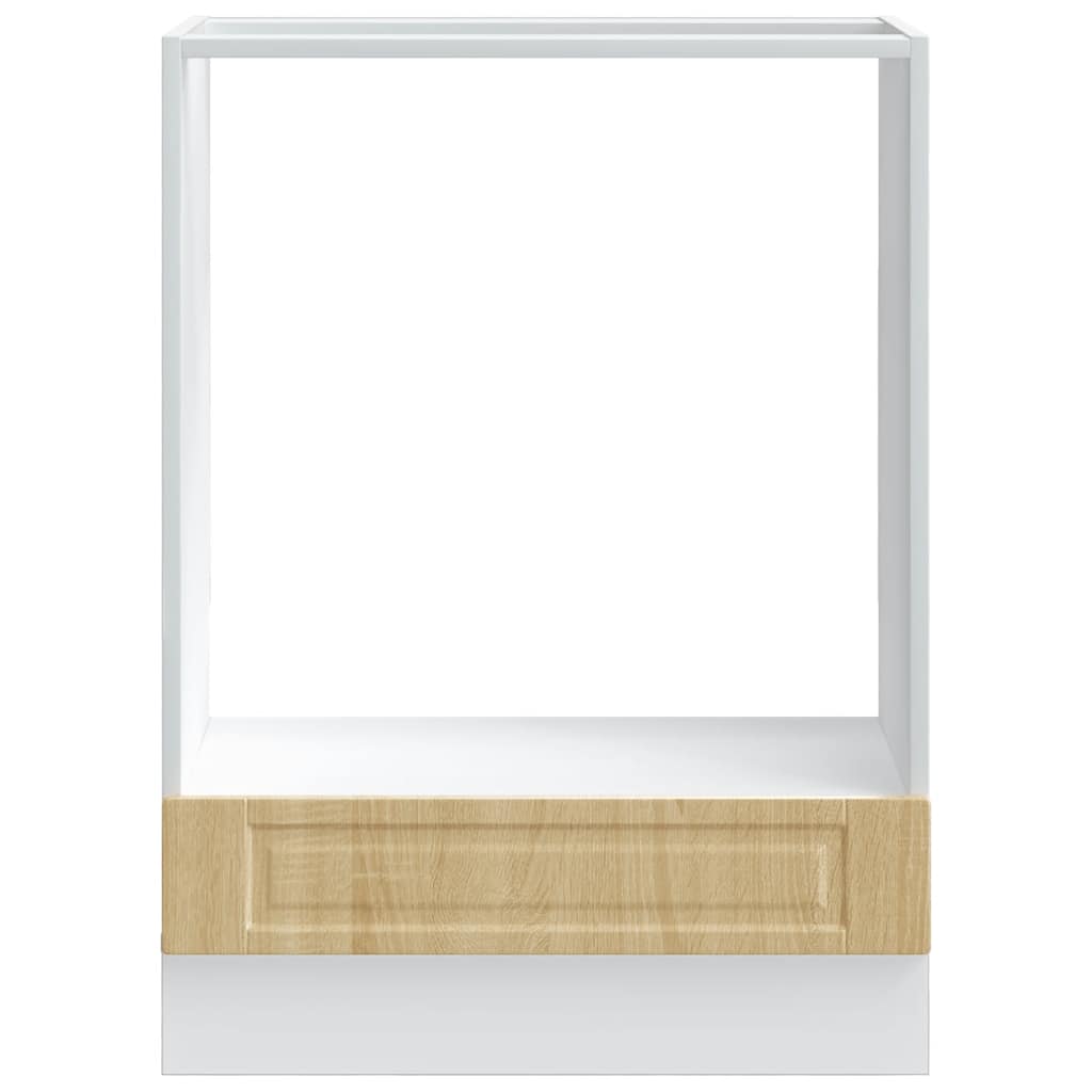 vidaXL Oven Cabinet Porto Sonoma Oak Engineered Wood 4