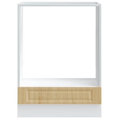 vidaXL Oven Cabinet Porto Sonoma Oak Engineered Wood 4
