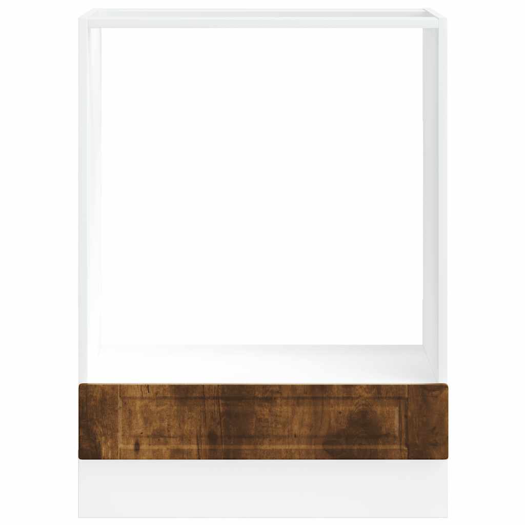 vidaXL Oven Cabinet Porto Smoked Oak Engineered Wood 4