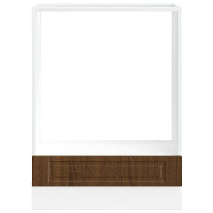vidaXL Oven Cabinet Porto Brown Oak Engineered Wood 4