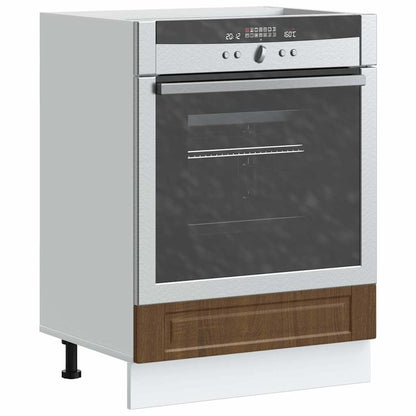 vidaXL Oven Cabinet Porto Brown Oak Engineered Wood 1