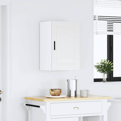 vidaXL Kitchen Wall Cabinet Porto White Engineered Wood 3