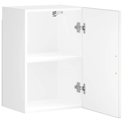 vidaXL Kitchen Wall Cabinet Porto White Engineered Wood 6