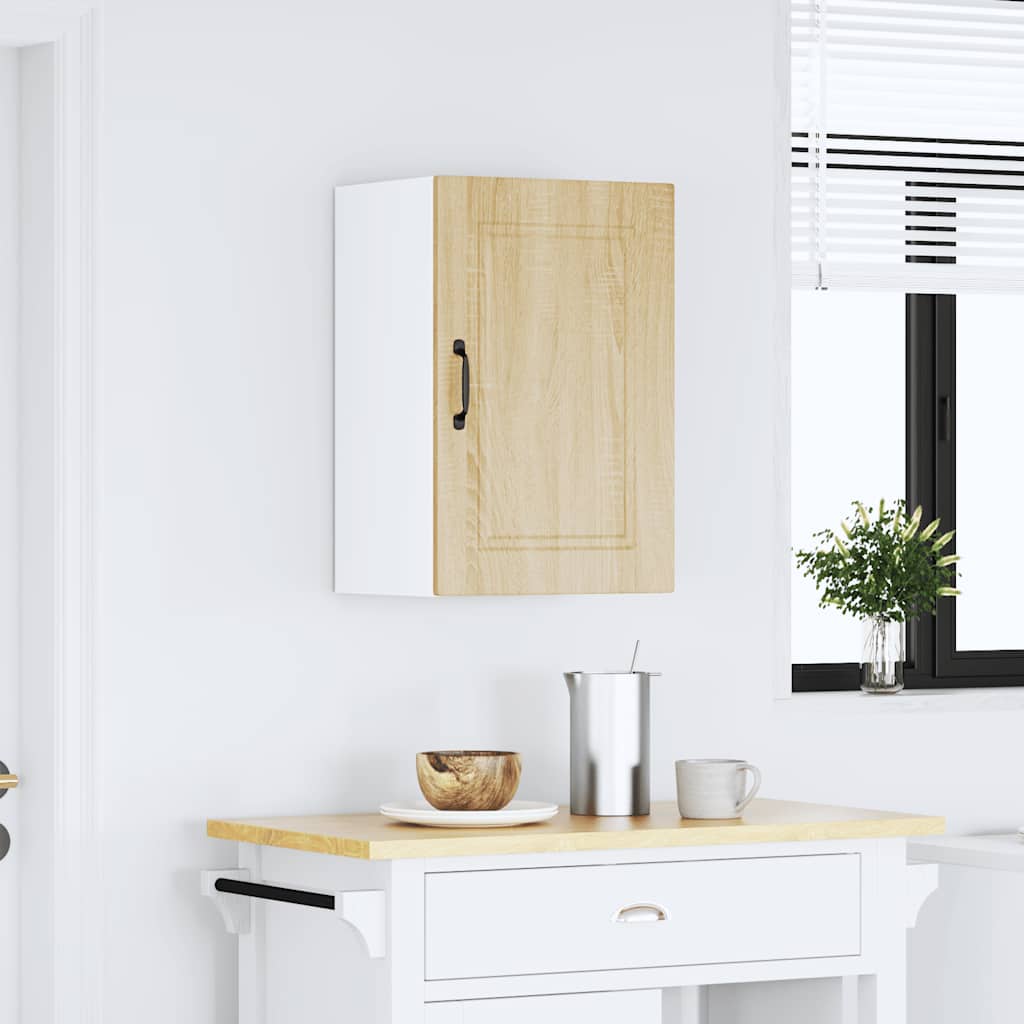 vidaXL Kitchen Wall Cabinet Porto Sonoma Oak Engineered Wood 3