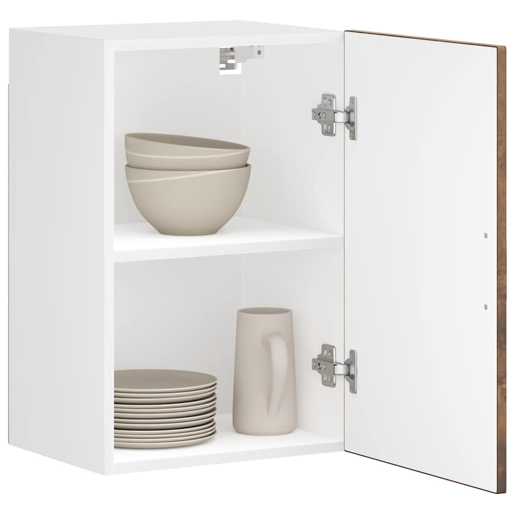 vidaXL Kitchen Wall Cabinet Porto Smoked Oak Engineered Wood 1