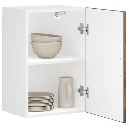 vidaXL Kitchen Wall Cabinet Porto Smoked Oak Engineered Wood 1