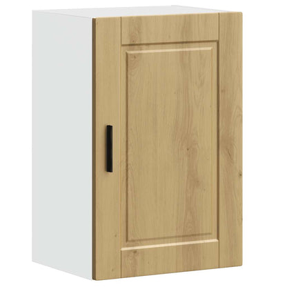 vidaXL Kitchen Wall Cabinet Porto Artisan Oak Engineered Wood 2