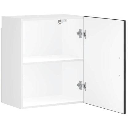 vidaXL Kitchen Wall Cabinet Porto Black Engineered Wood 6