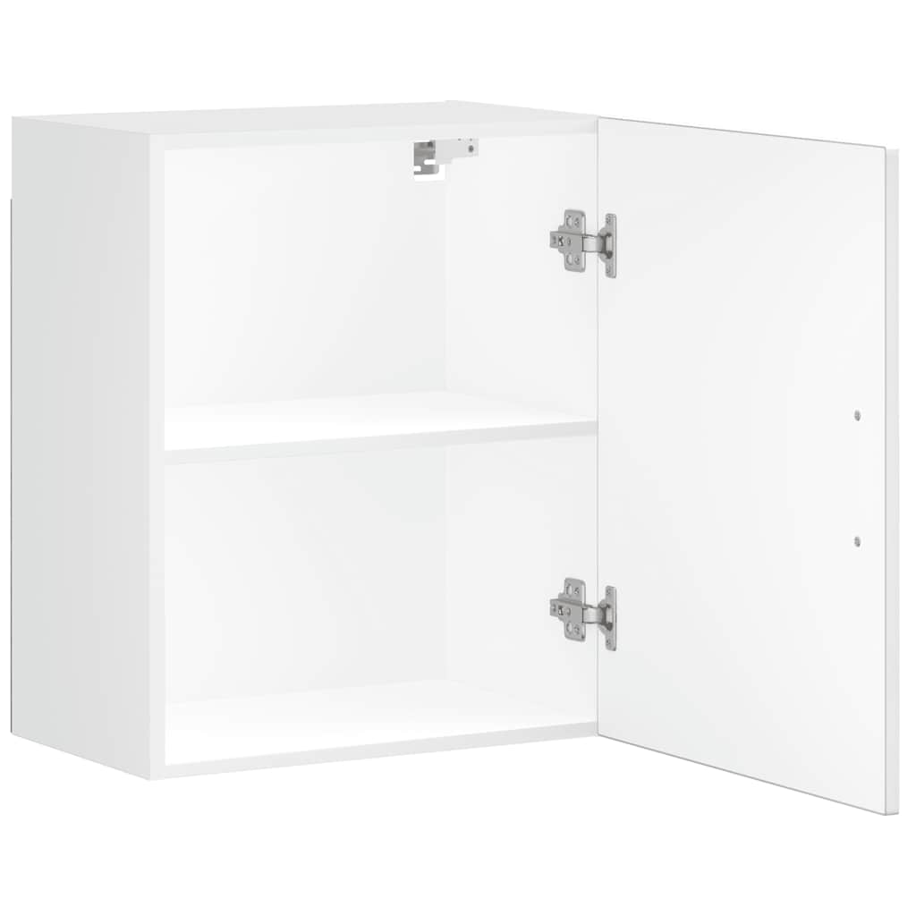 vidaXL Kitchen Wall Cabinet Porto High Gloss White Engineered Wood 6