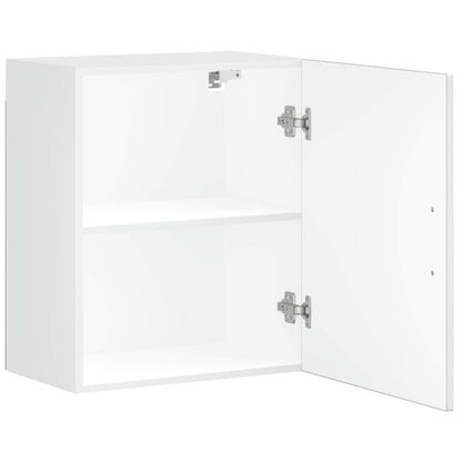 vidaXL Kitchen Wall Cabinet Porto High Gloss White Engineered Wood 6
