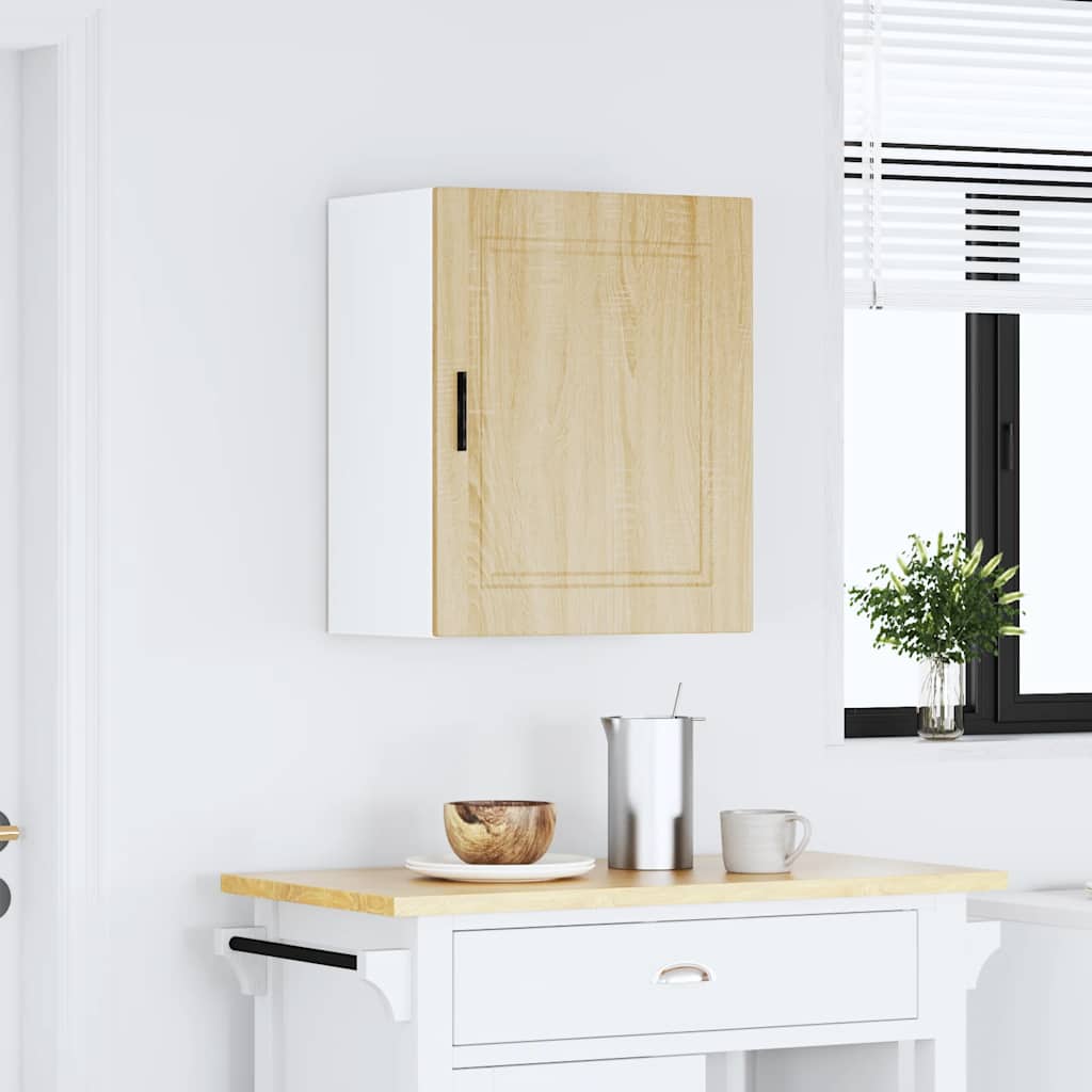 vidaXL Kitchen Wall Cabinet Porto Sonoma Oak Engineered Wood 3