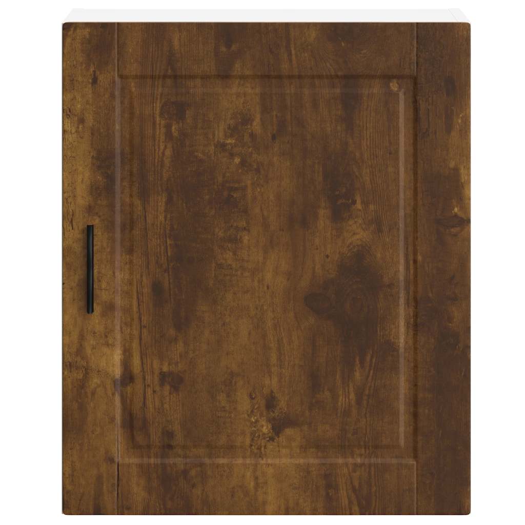 vidaXL Kitchen Wall Cabinet Porto Smoked Oak Engineered Wood 5