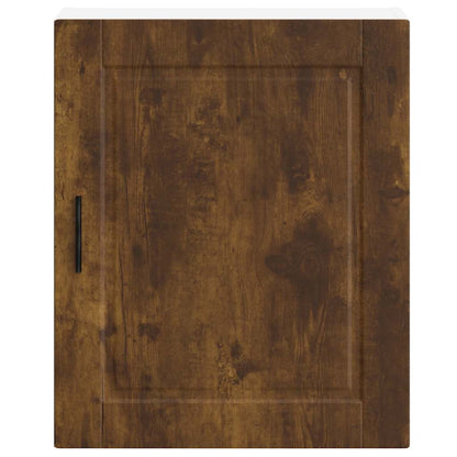 vidaXL Kitchen Wall Cabinet Porto Smoked Oak Engineered Wood 5