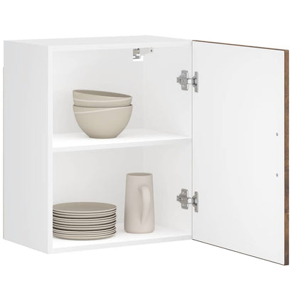 vidaXL Kitchen Wall Cabinet Porto Smoked Oak Engineered Wood 1