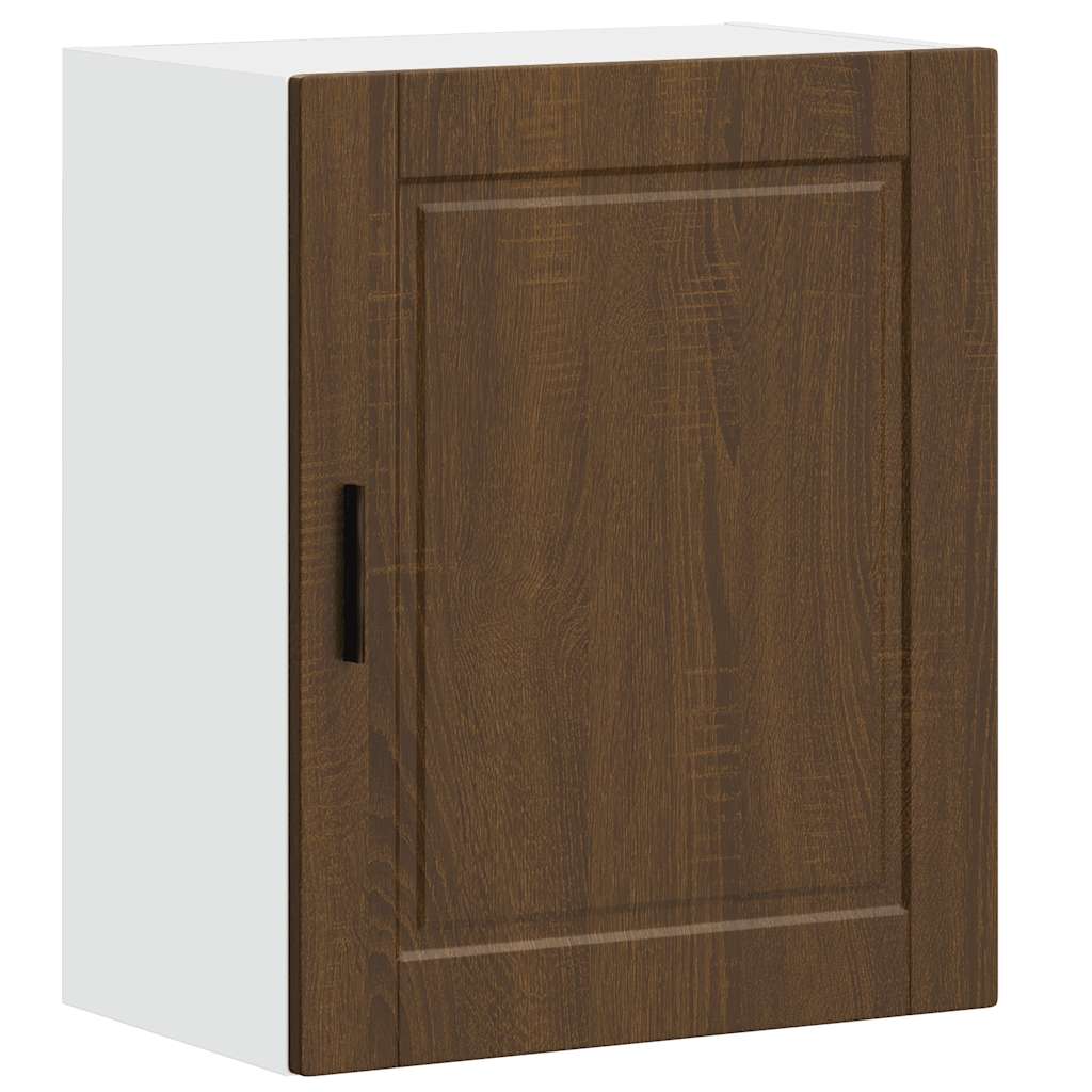 vidaXL Kitchen Wall Cabinet Porto Brown Oak Engineered Wood 2