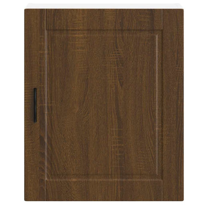 vidaXL Kitchen Wall Cabinet Porto Brown Oak Engineered Wood 5