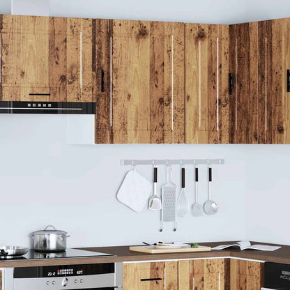 vidaXL Kitchen Wall Cabinet Porto Old Wood Engineered Wood 4