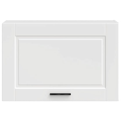 vidaXL Kitchen Wall Cabinet Porto White Engineered Wood 5