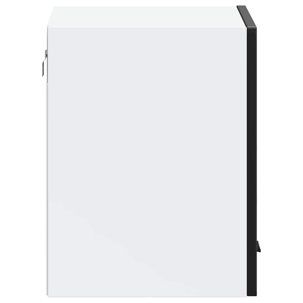 vidaXL Kitchen Wall Cabinet Porto Black Engineered Wood 6