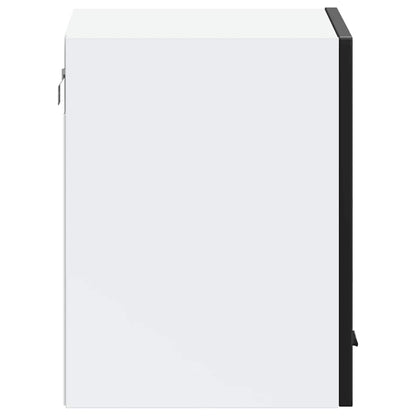 vidaXL Kitchen Wall Cabinet Porto Black Engineered Wood 6