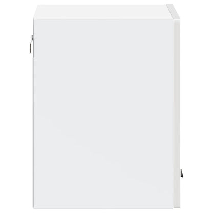 vidaXL Kitchen Wall Cabinet Porto High Gloss White Engineered Wood 6
