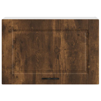 vidaXL Kitchen Wall Cabinet Porto Smoked Oak Engineered Wood 5