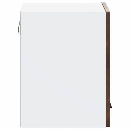 vidaXL Kitchen Wall Cabinet Porto Smoked Oak Engineered Wood 6