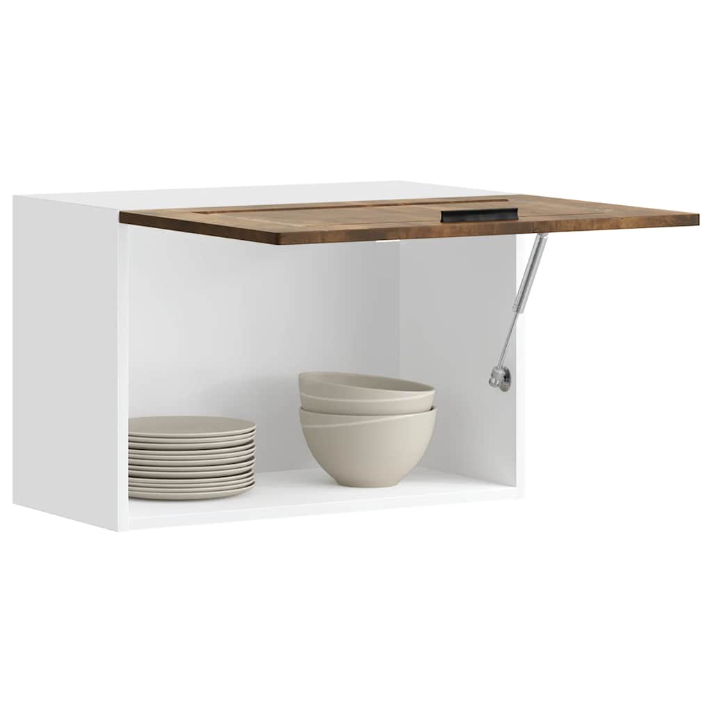 vidaXL Kitchen Wall Cabinet Porto Smoked Oak Engineered Wood 1