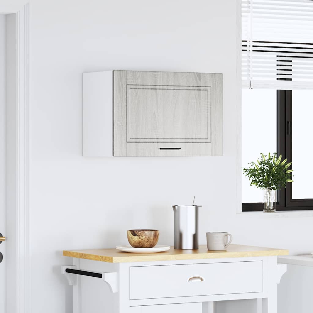 vidaXL Kitchen Wall Cabinet Porto Grey Sonoma Engineered Wood 3