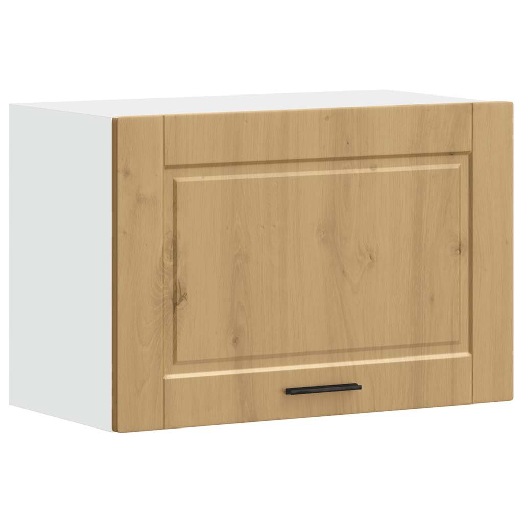 vidaXL Kitchen Wall Cabinet Porto Artisan Oak Engineered Wood 2
