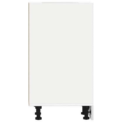 vidaXL Bottom Cabinet Riga White 20x44.5x81.5 cm Engineered Wood 5