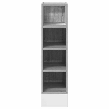 vidaXL Bottom Cabinet Riga Grey Sonoma 20x44.5x81.5 cm Engineered Wood 4