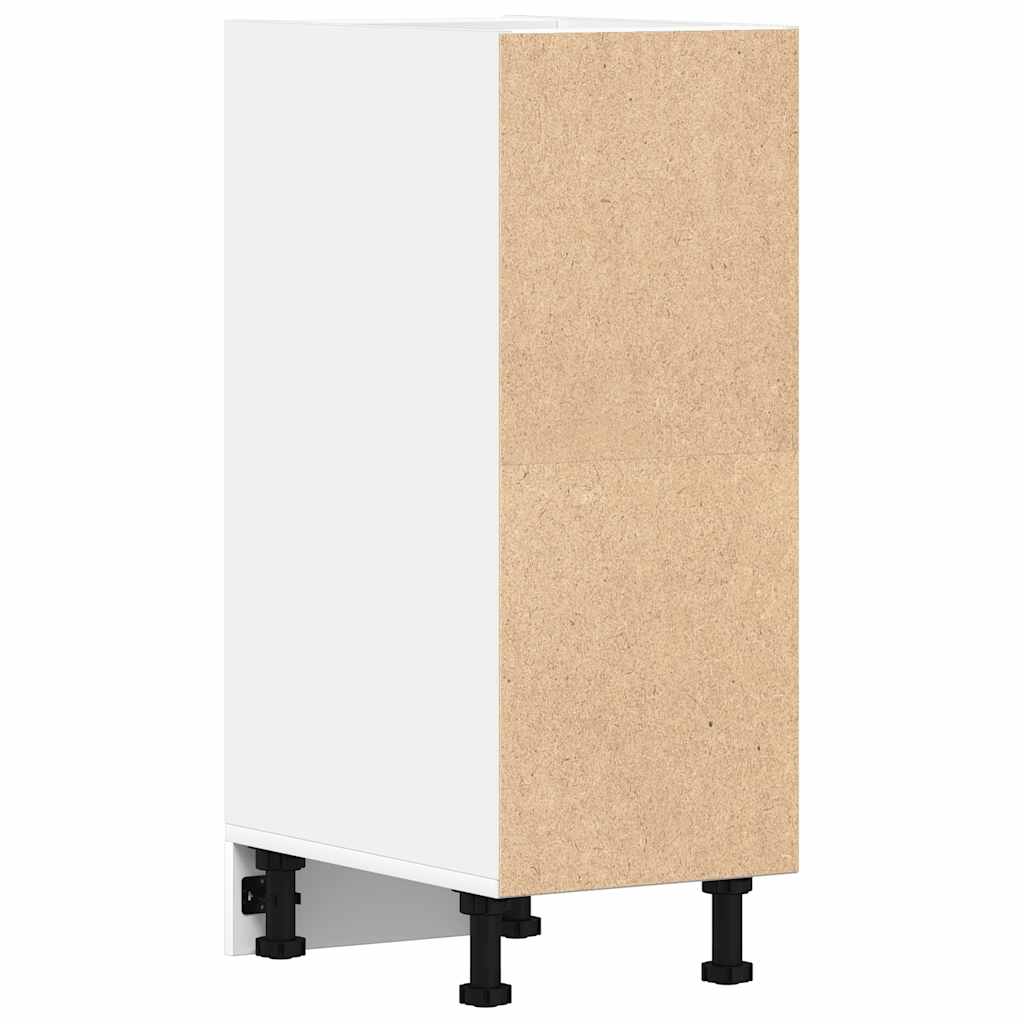 vidaXL Bottom Cabinet Riga White 30x44.5x81.5 cm Engineered Wood 6