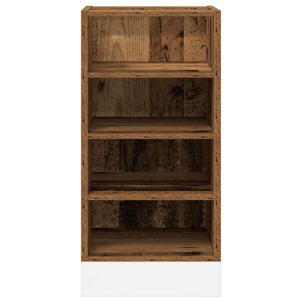vidaXL Bottom Cabinet Riga Old Wood 40x44.5x81.5 cm Engineered Wood 4