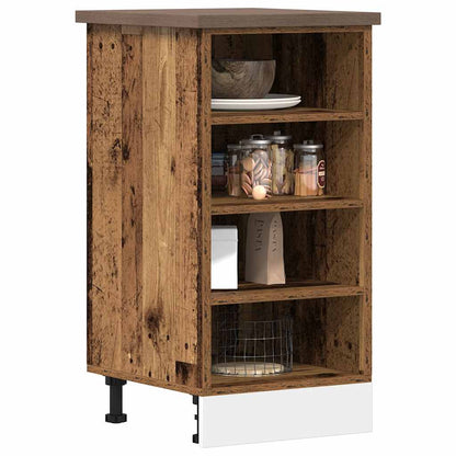 vidaXL Bottom Cabinet Riga Old Wood 40x44.5x81.5 cm Engineered Wood 1