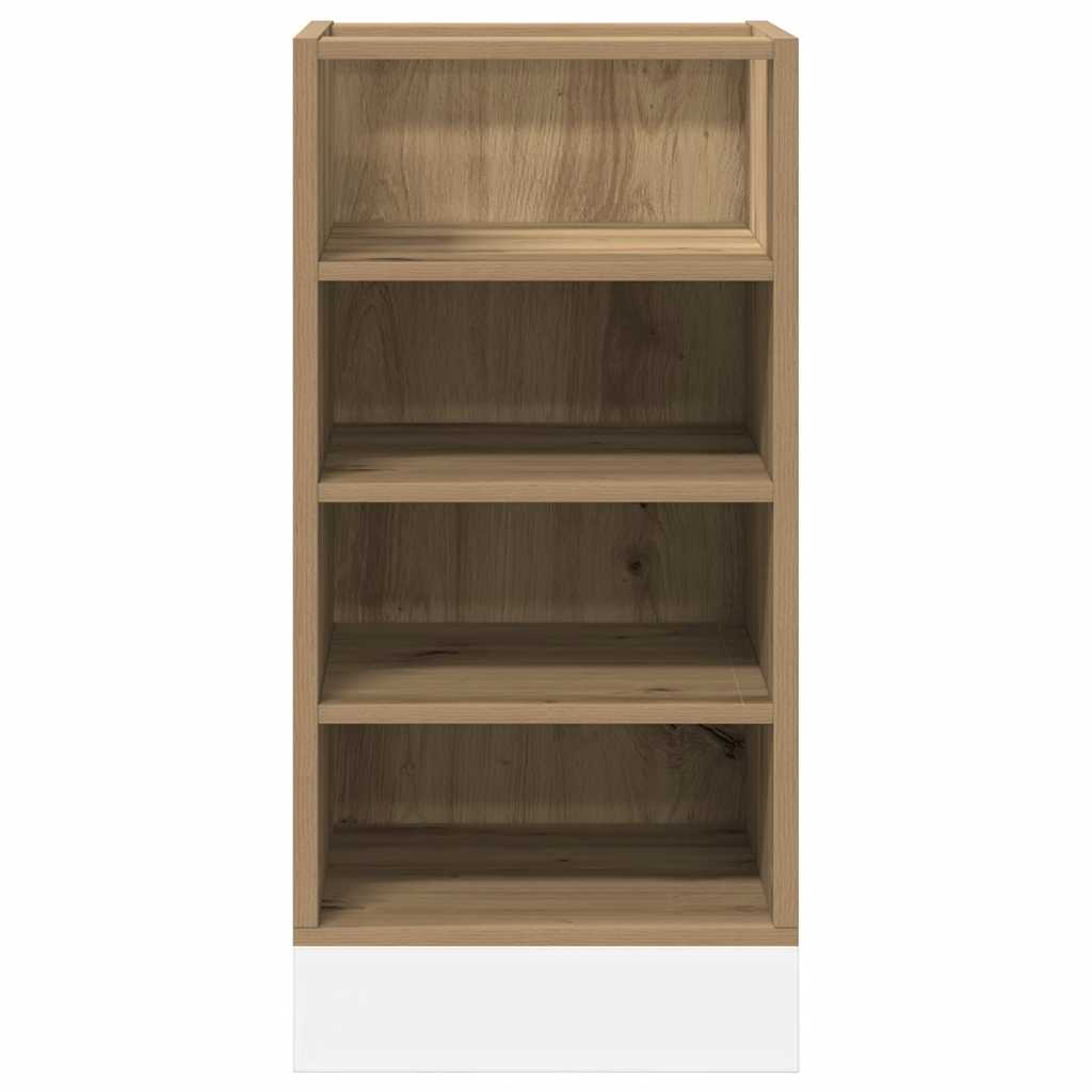 vidaXL Bottom Cabinet Riga Artisan Oak 40x44.5x81.5 cm Engineered Wood 4