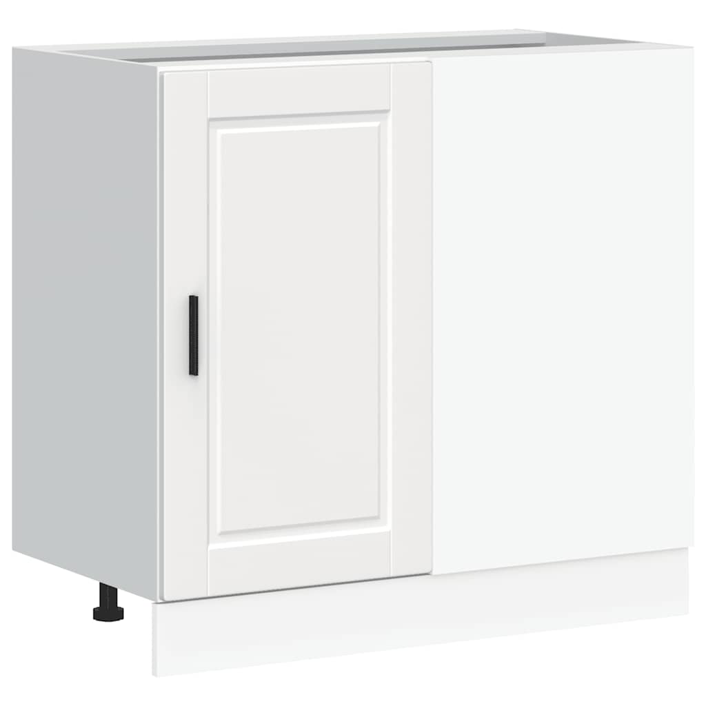 vidaXL Kitchen Base Cabinet | White | Engineered wood | Standard 2