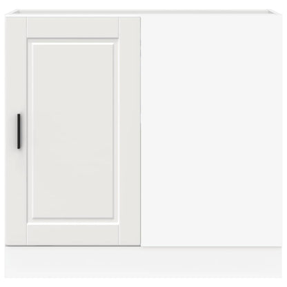 vidaXL Kitchen Base Cabinet | White | Engineered wood | Standard 4