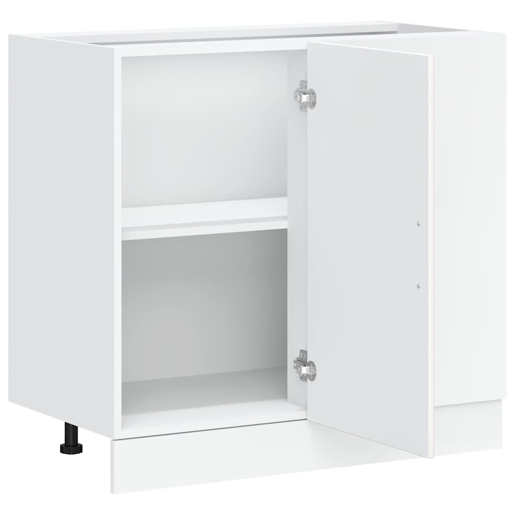vidaXL Kitchen Base Cabinet | White | Engineered wood | Standard 5