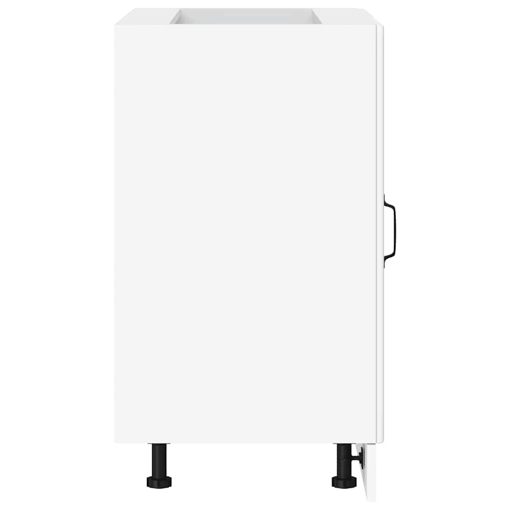 vidaXL Kitchen Base Cabinet | White | Engineered wood | Standard 6