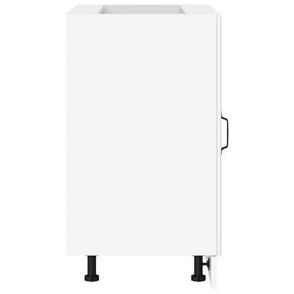 vidaXL Kitchen Base Cabinet | White | Engineered wood | Standard 6