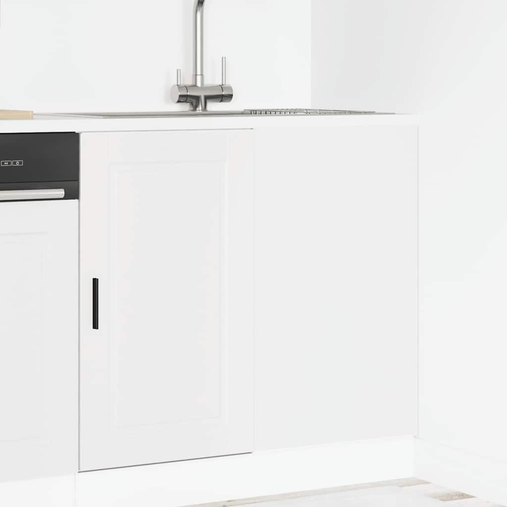 vidaXL Kitchen Base Cabinet | White | Engineered wood | Standard 1