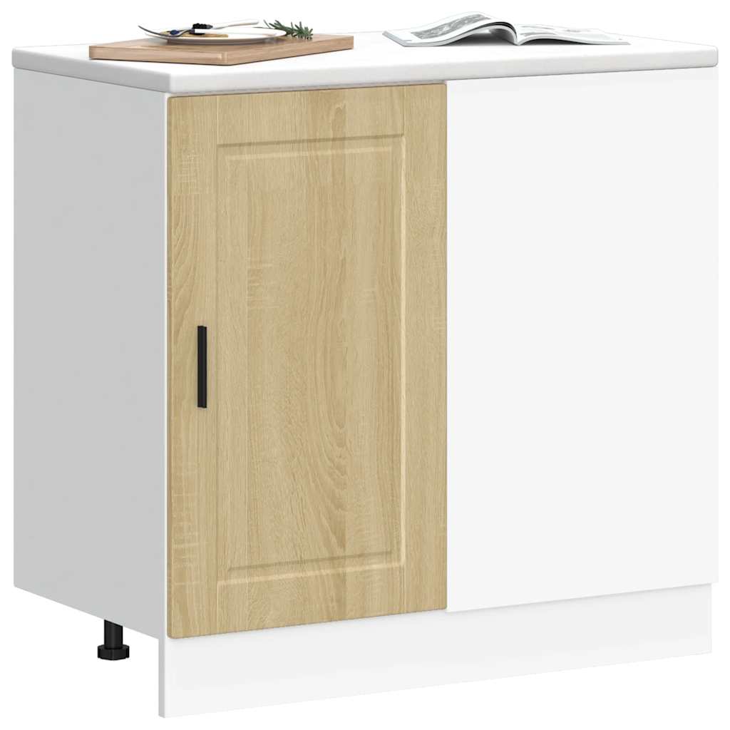 vidaXL Kitchen Base Cabinet Porto Sonoma Oak Engineered Wood 3