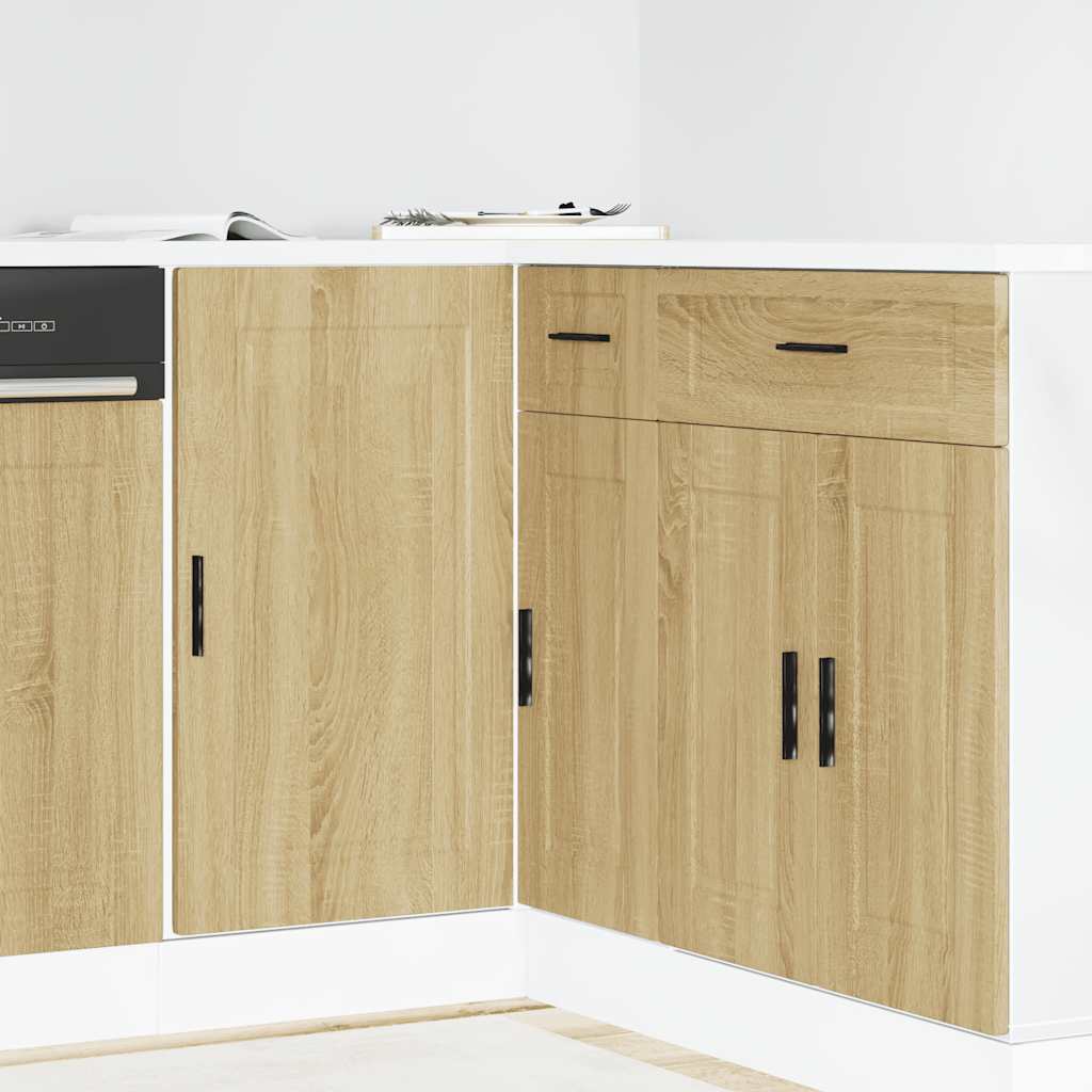 vidaXL Kitchen Base Cabinet Porto Sonoma Oak Engineered Wood 1