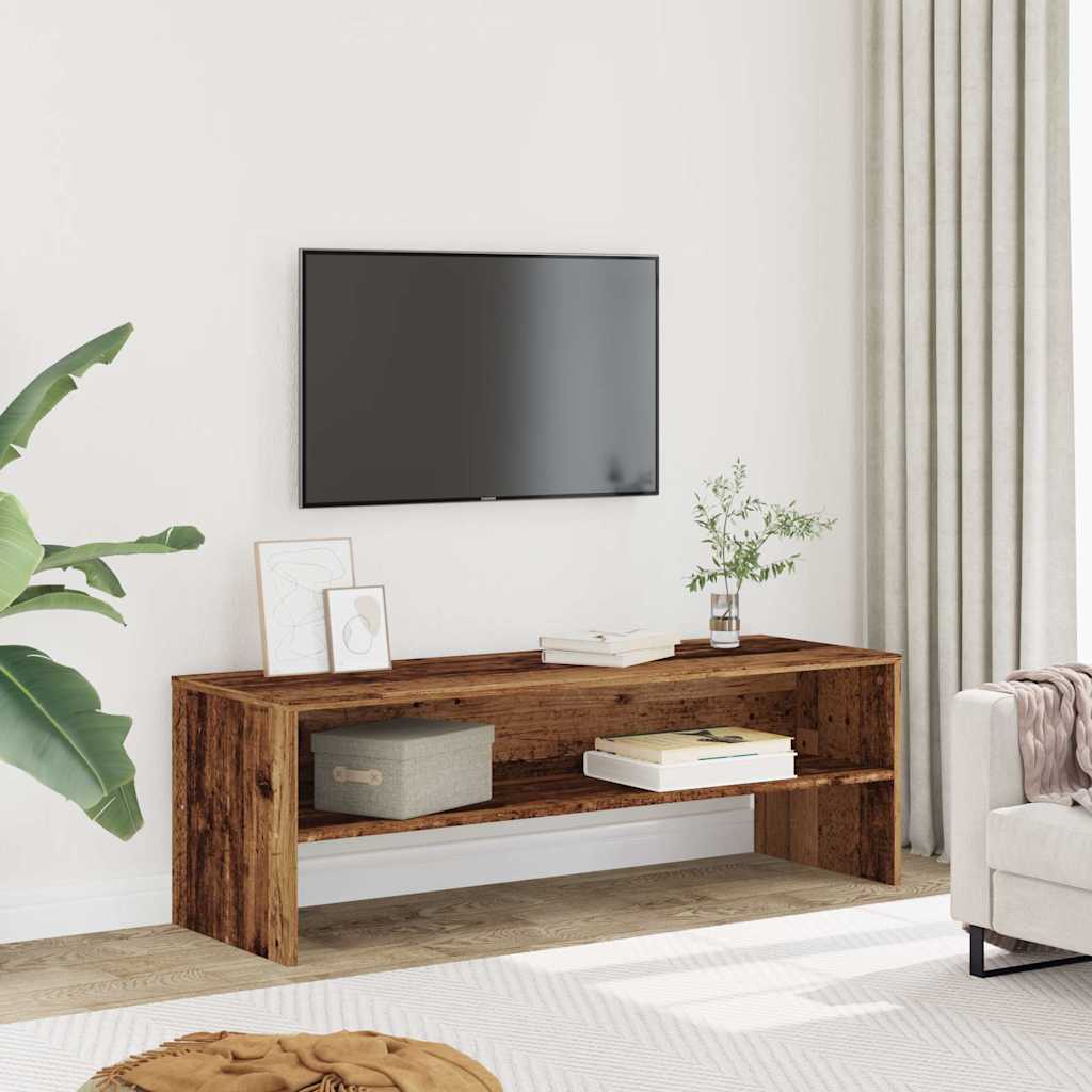 vidaXL TV Cabinet Old Wood 120x40x40 cm Engineered Wood 1