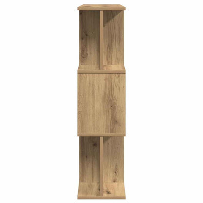 vidaXL Book Cabinet Artisan Oak 80x24x96 cm Engineered Wood 5