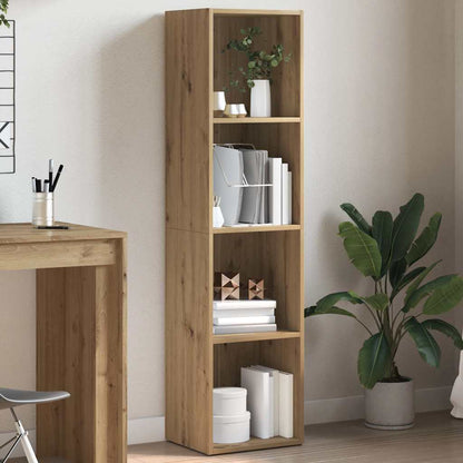 vidaXL Book Cabinet | Artisan Oak | Engineered Wood | Standard | Book Cabinet 3