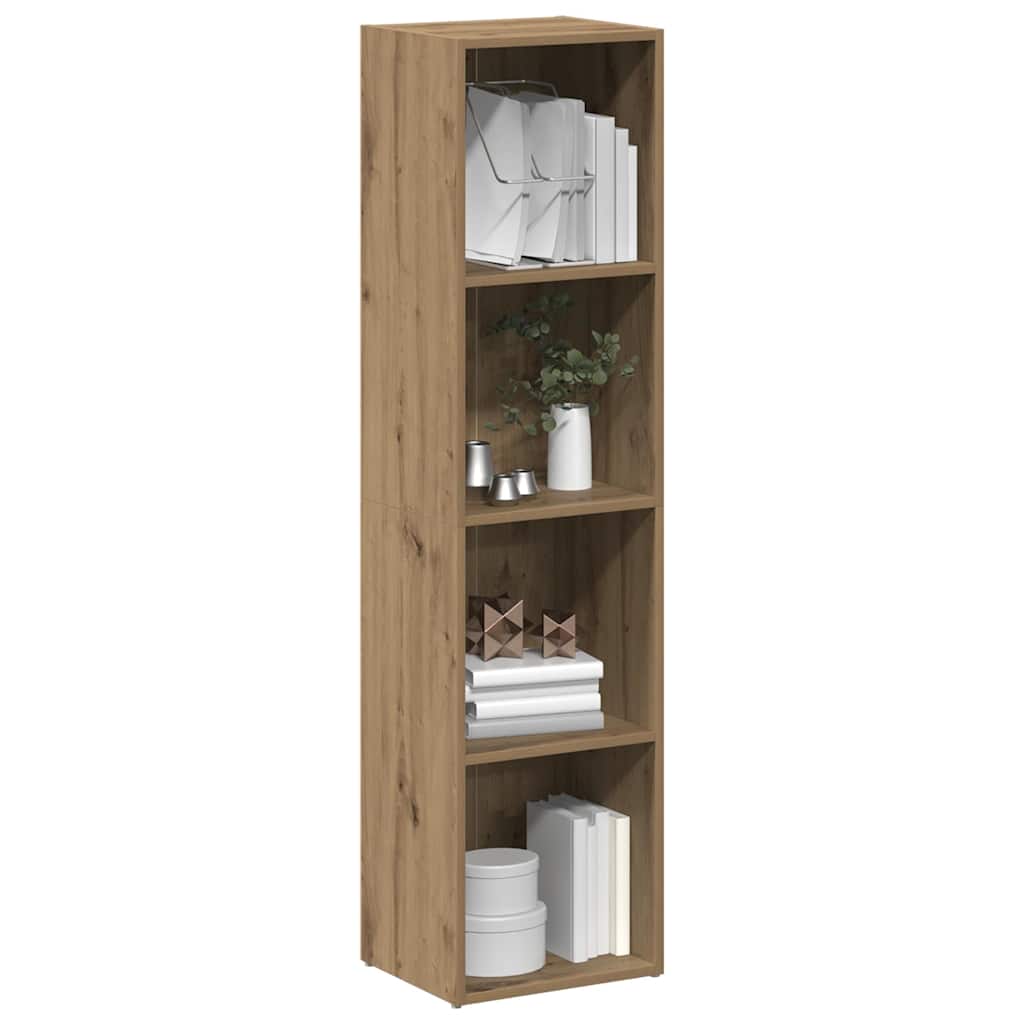 vidaXL Book Cabinet | Artisan Oak | Engineered Wood | Standard | Book Cabinet 4