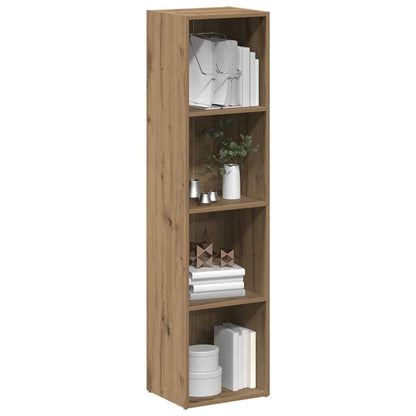 vidaXL Book Cabinet | Artisan Oak | Engineered Wood | Standard | Book Cabinet 4
